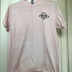 Graphic Tee light pink Why Not Gildan 100% cotton front and back design